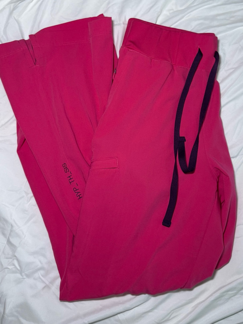 Wide Leg Scrub Pants